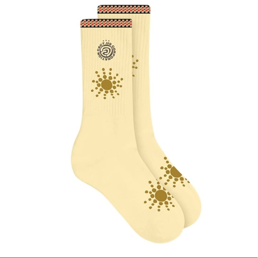 Cactus Jack Sunflower socks